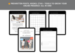 Load image into Gallery viewer, Smart Social - 3 Months of Social Media Content + Planner - PLR
