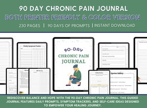 90-Day Chronic Pain Journal Printable