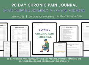 90-Day Chronic Pain Journal Printable