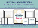 Load image into Gallery viewer, New Year, New Intentions Reflections Journal
