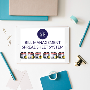 Bill Management Spreadsheet System