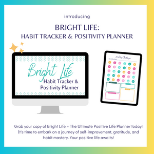 Bright Life: Habit Tracker & Positivity Planner