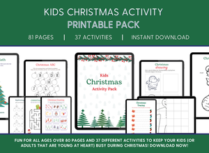 Kids Christmas Activities Printable Pack