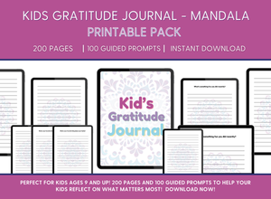 Kids Gratitude Journal Printable