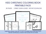 Load image into Gallery viewer, Kids Christmas Dot-to-dot Coloring Book Printable Pack
