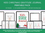 Load image into Gallery viewer, Kids Christmas Gratitude Journal Printable
