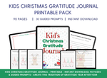 Load image into Gallery viewer, Kids Christmas Gratitude Journal Printable
