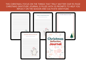 Christmas Gratitude Journal Printable for Adults