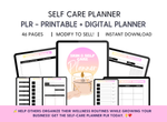 Load image into Gallery viewer, Self Care Printable Planner + Digital Planner - PLR
