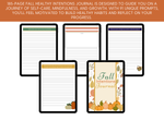 Load image into Gallery viewer, Fall Healthy Intentions Journal for Adults
