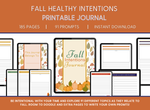 Load image into Gallery viewer, Fall Healthy Intentions Journal for Adults
