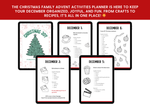 Load image into Gallery viewer, Family Christmas Activity Advent Calendar
