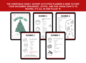 Family Christmas Activity Advent Calendar