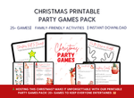 Load image into Gallery viewer, Christmas Printable Party Games Pack
