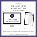Load image into Gallery viewer, Family Meals Management Map Spreadsheet
