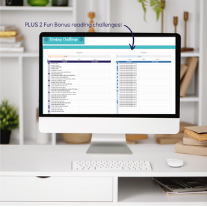 Reading Planner & Tracker Spreadsheet for Fiction