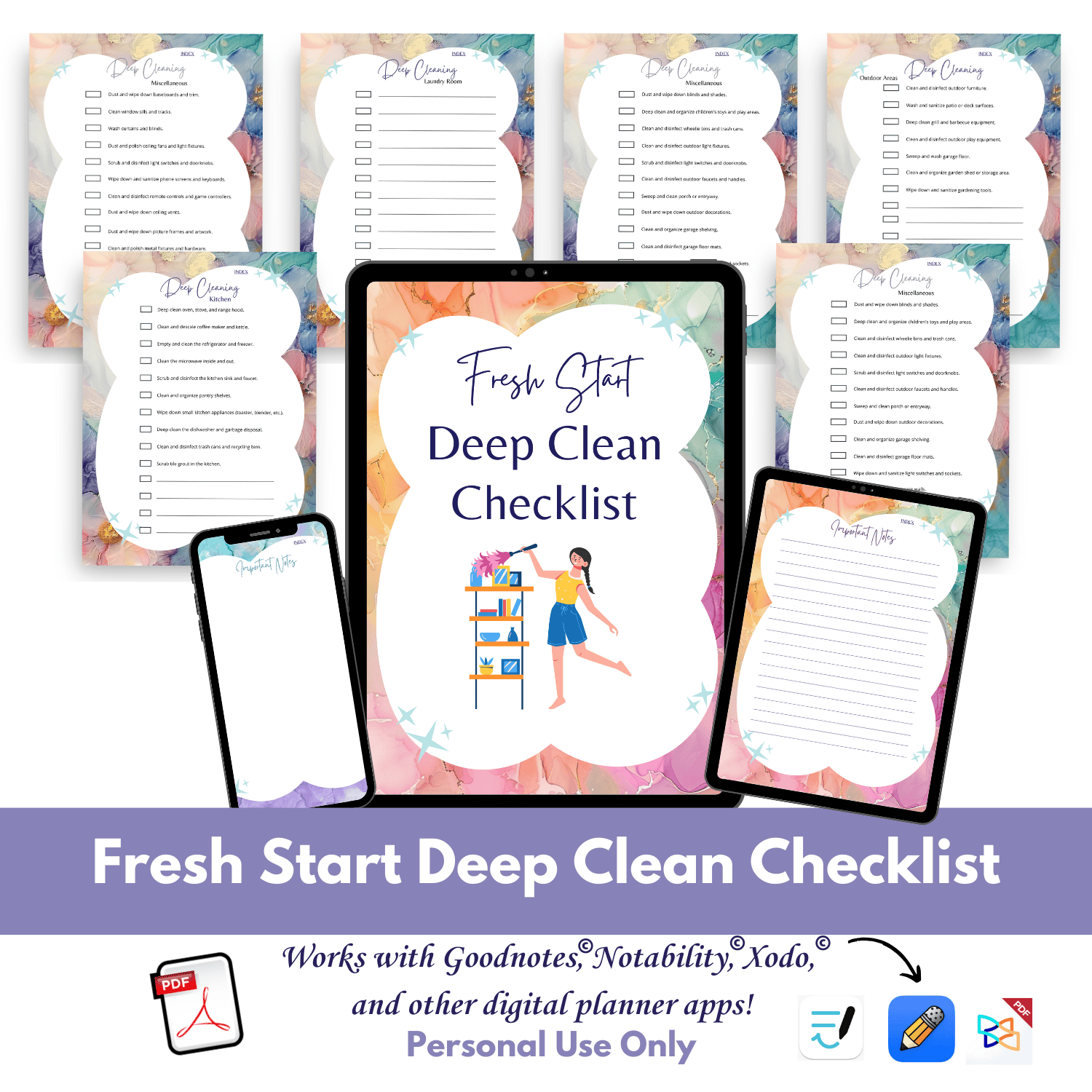 Fresh Start Deep Clean Checklist