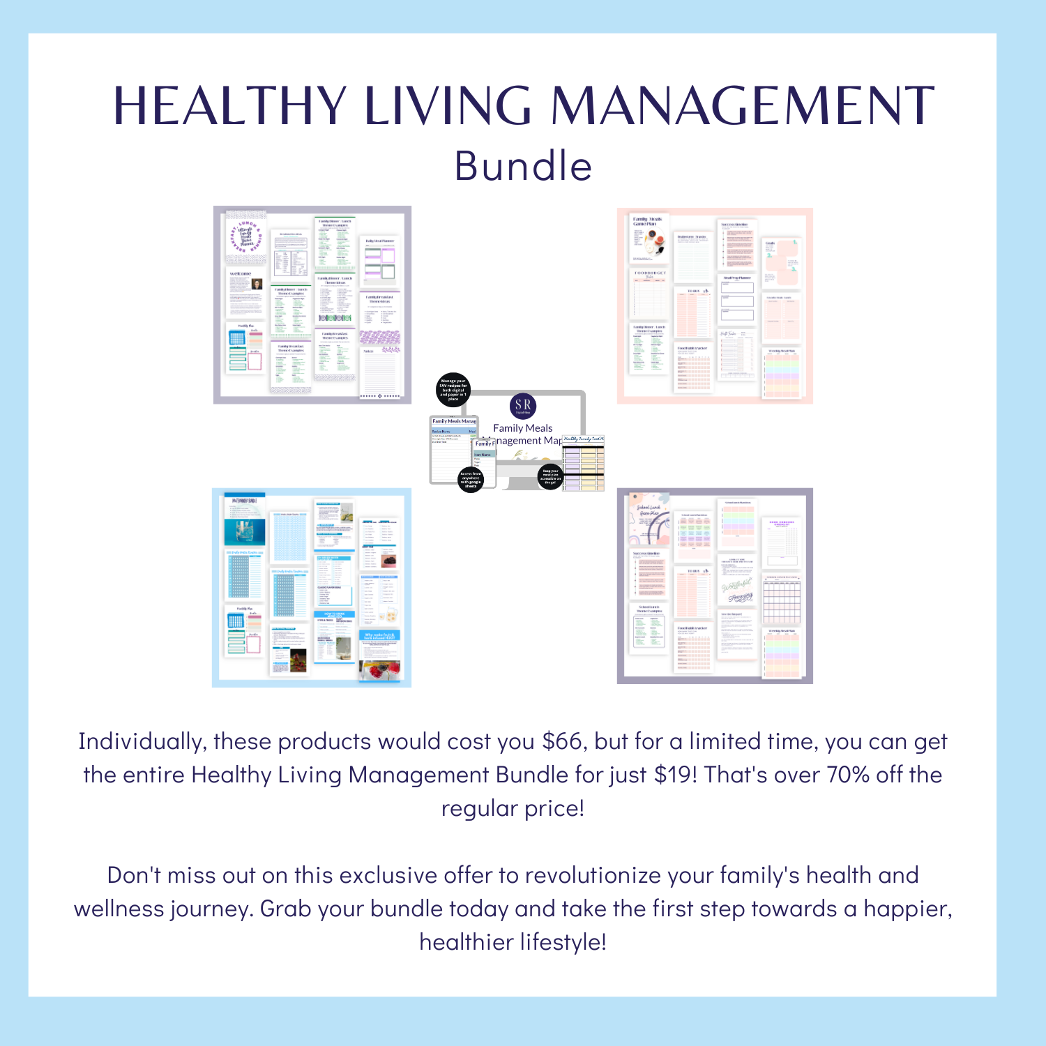 Healthy Living Management Bundle