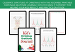 Load image into Gallery viewer, Kids Christmas Gratitude Journal Printable
