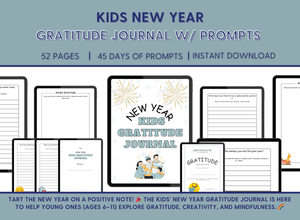 Kids New Year Gratitude Journal