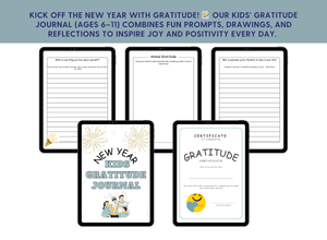 Kids New Year Gratitude Journal