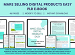 Load image into Gallery viewer, Make Selling Digital Products Easy e-Book - PLR
