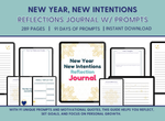 Load image into Gallery viewer, New Year, New Intentions Reflections Journal
