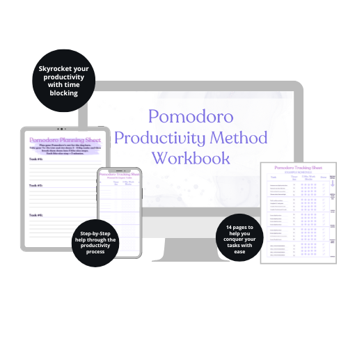 Pomodoro Productivity Method Workbook