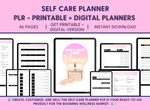 Load image into Gallery viewer, Self Care Printable Planner + Digital Planner - PLR
