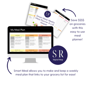 Smart Meal: Weekly Meal Planning and Grocery List Spreadsheet