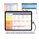 Load image into Gallery viewer, Smart Plan: Yearly Goal Planner Spreadsheet
