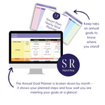 Load image into Gallery viewer, Smart Plan: Yearly Goal Planner Spreadsheet
