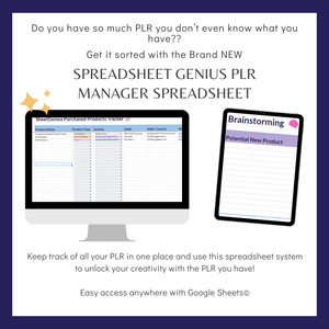 Spreadsheet Genius PLR Manager