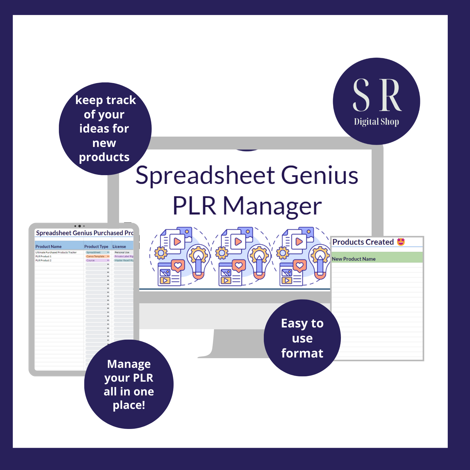 Spreadsheet Genius PLR Manager