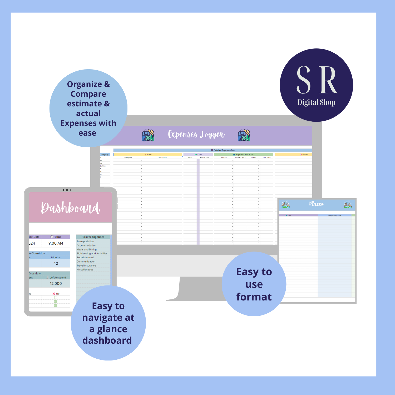 TravelSavvy Budget Spreadsheet System