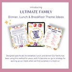 Load image into Gallery viewer, Ultimate Family Meal Theme Planner
