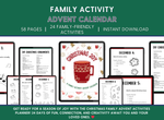 Load image into Gallery viewer, Family Christmas Activity Advent Calendar
