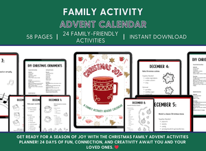 Family Christmas Activity Advent Calendar