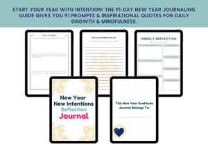 New Year, New Intentions Reflections Journal