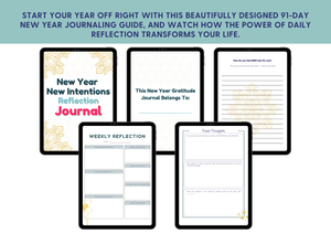 New Year, New Intentions Reflections Journal