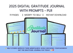 Load image into Gallery viewer, 2025 Digital Gratitude Journal - PLR
