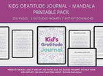 Load and play video in Gallery viewer, Kids Gratitude Journal Printable
