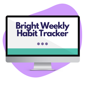 Bright Weekly Habit Tracker