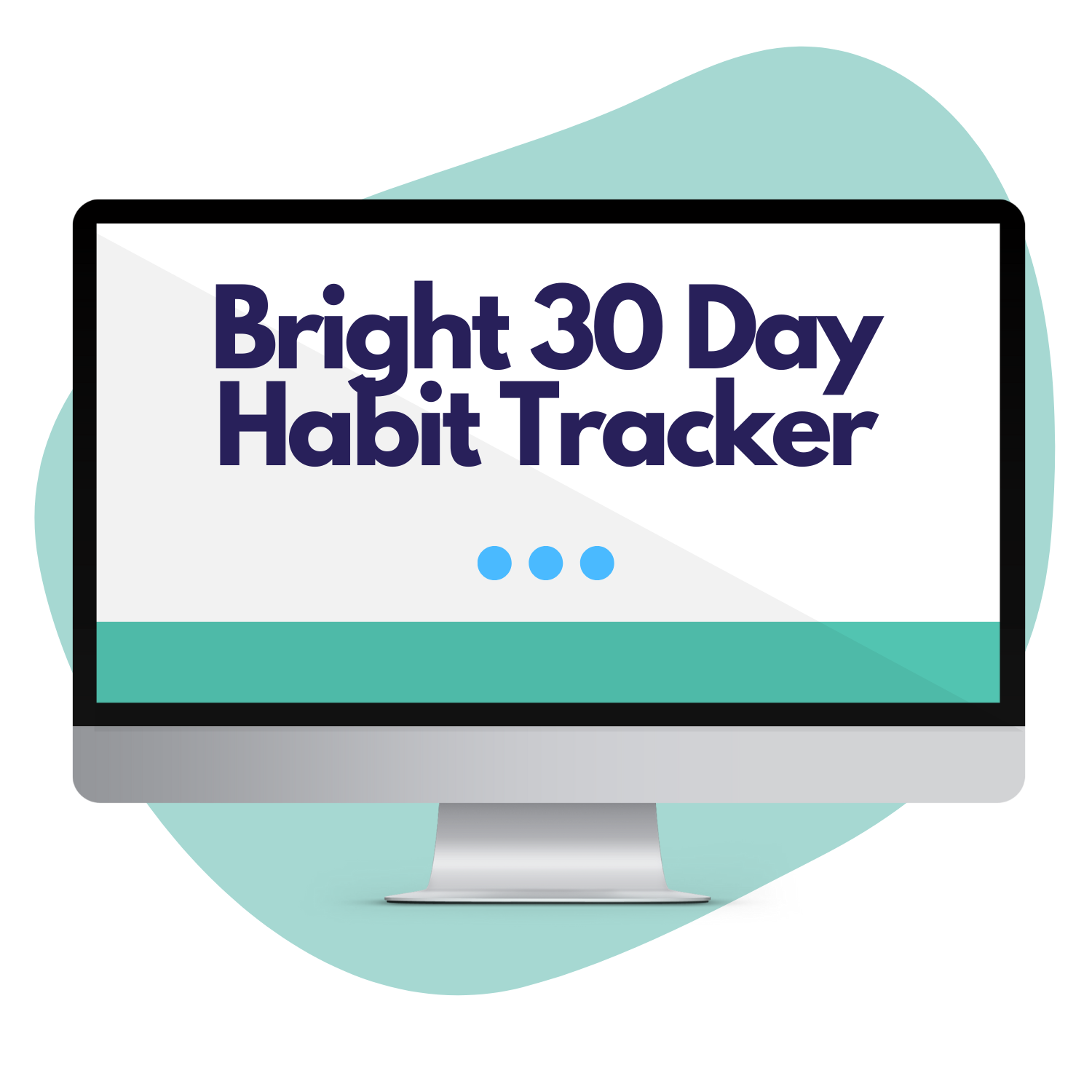 Bright 30 Day Habit Tracker