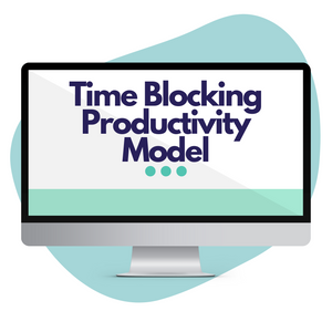 Time Blocking Productivity Method Workbook