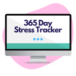 Load image into Gallery viewer, Bright 365 Day Stress Tracker
