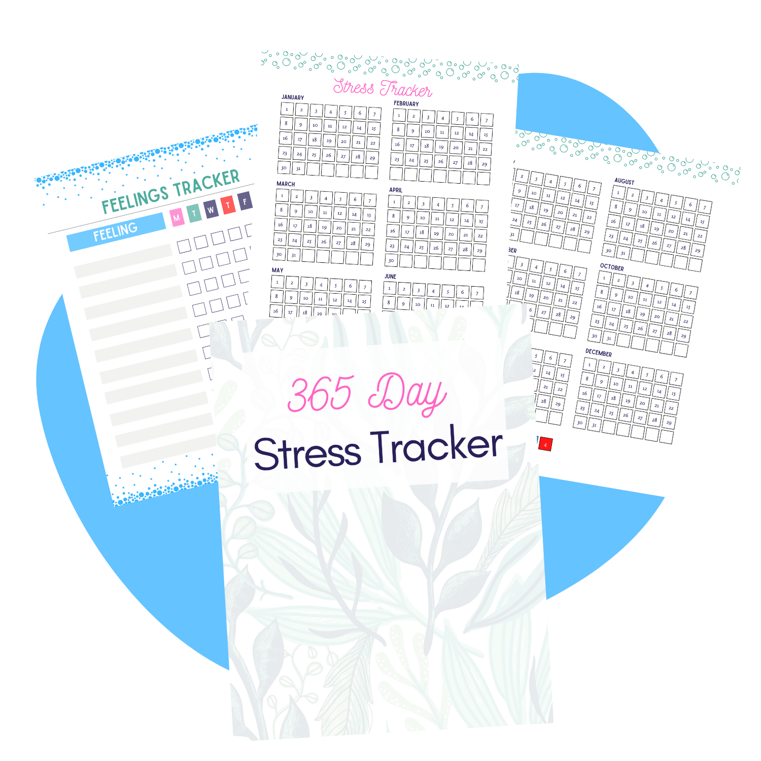 Bright 365 Day Stress Tracker