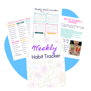 Bright Weekly Habit Tracker