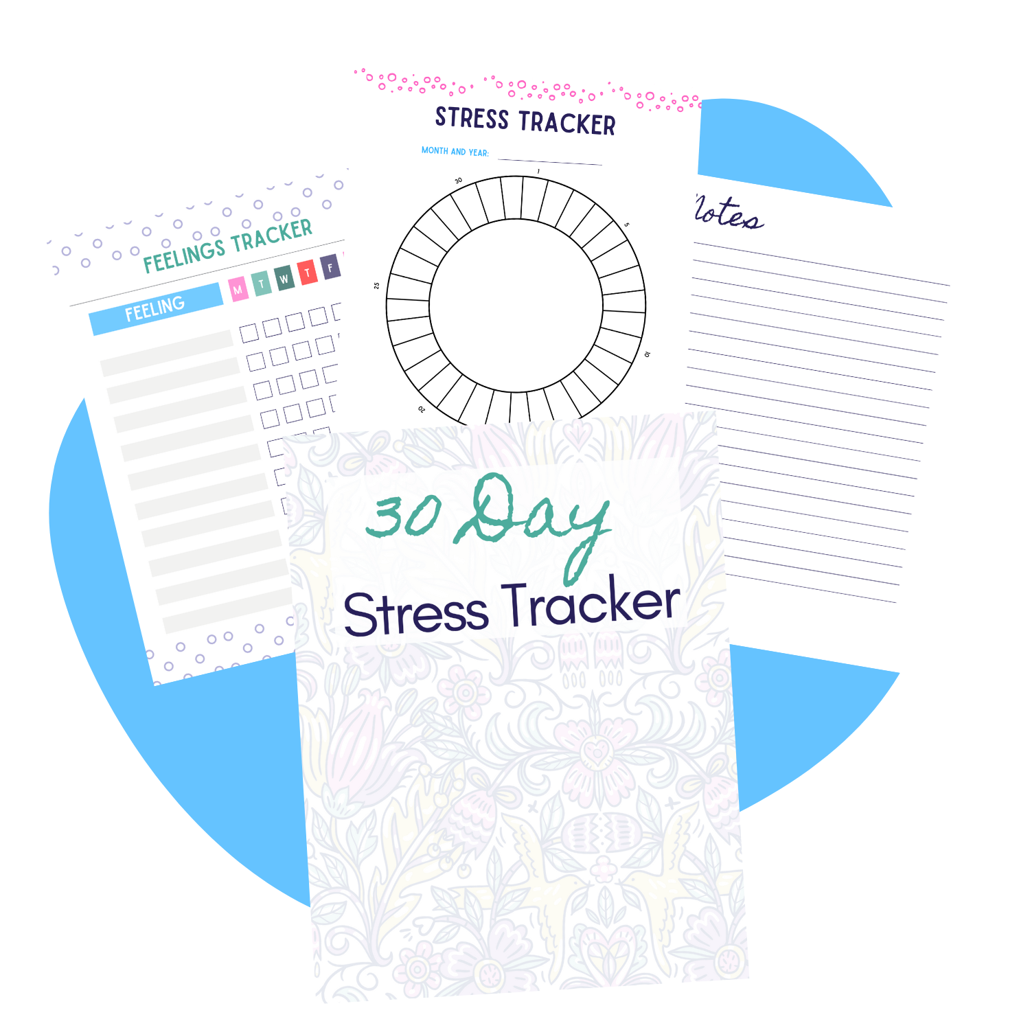 Bright 30 Day Stress Tracker