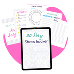 Load image into Gallery viewer, Bright 30 Day Stress Tracker
